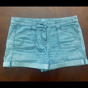 LOFT blue / white stripe short.